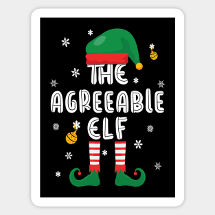 The Agreeable Elf - Christmas Little Helper Design Sticker
